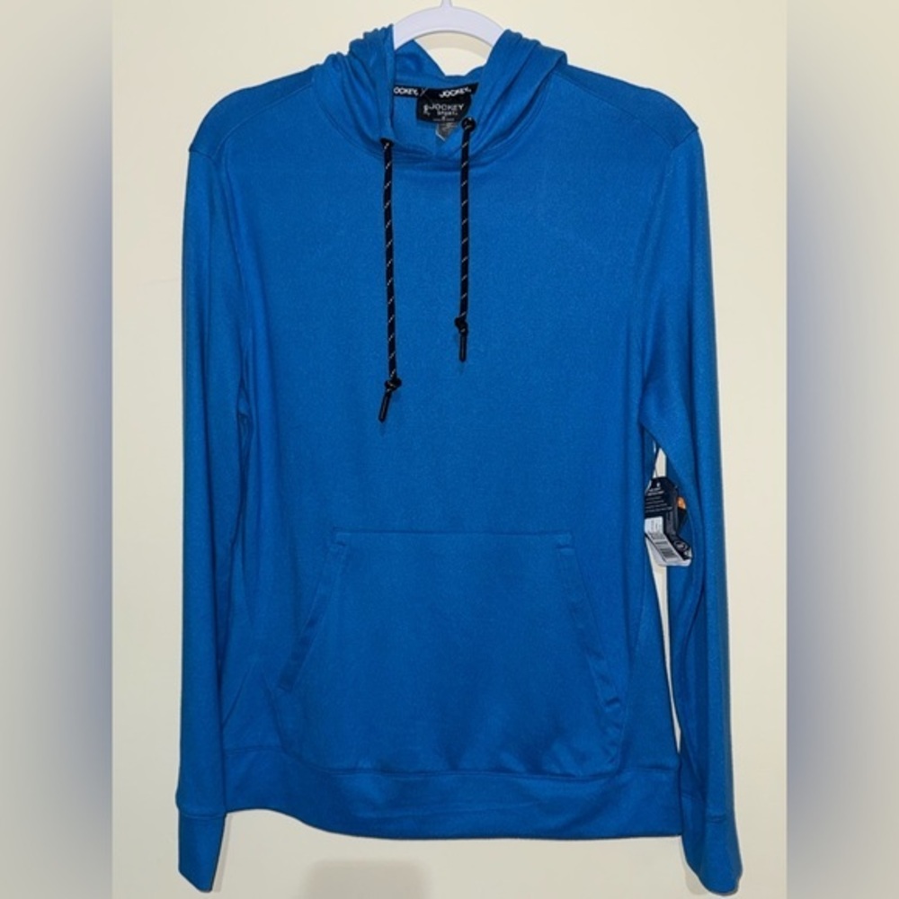 Jockey Men’s Royal Blue Crewneck Hoodie